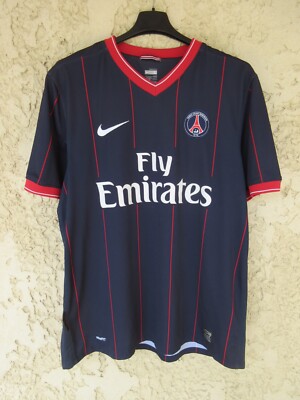 Maillot PSG PARIS SAINT-GERMAIN 2010 vintage shirt NIKE jersey