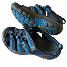 Keen Newport H2 Sport Sandals Boys Size 2 Washable Waterproof Blue/Grey Summer