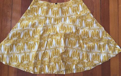 Women’s H&M A-line Linen Skirt 