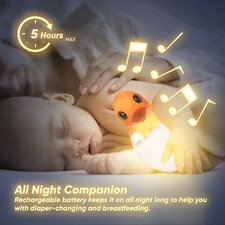 130 Lullabies Music Baby Kids Night Light Multi-Color LED Nursery Toys