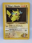 Pokemon Lt. Surge’s Pikachu 81/132 Gym Heroes Vintage 2000 NM