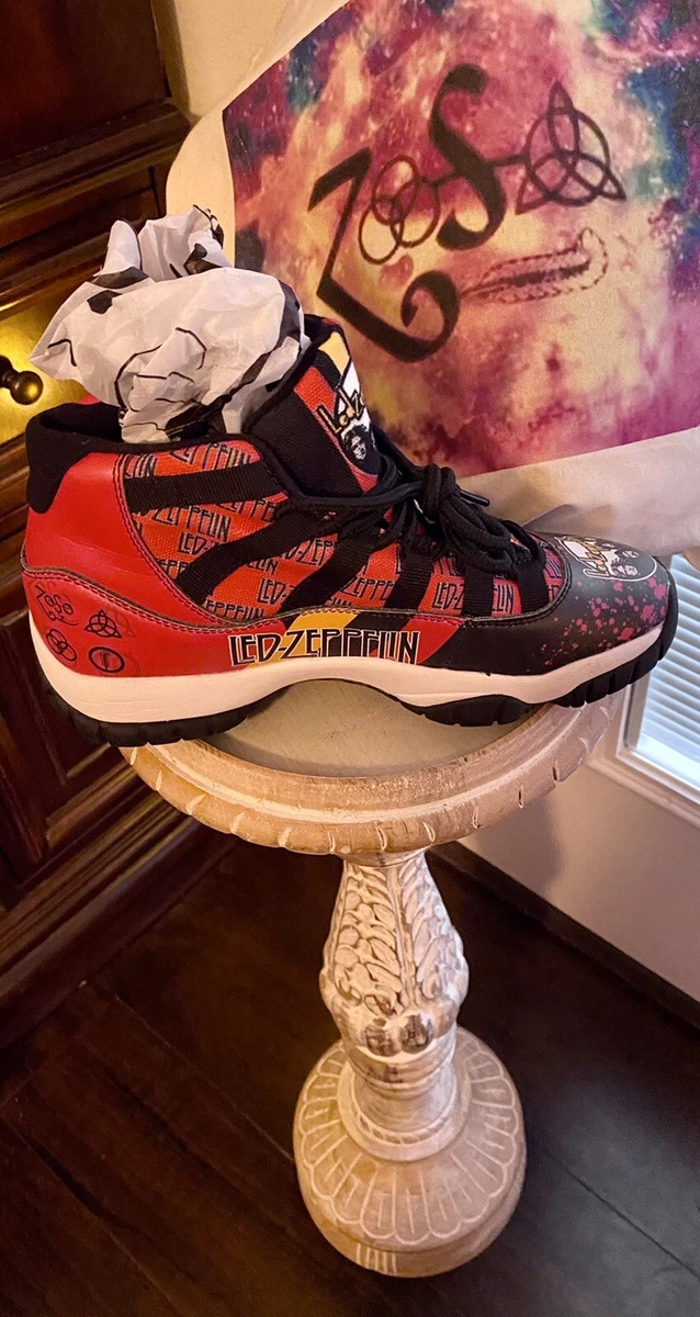 Led Zeppelin Limited Edition Custom Air Jordan Sneakers