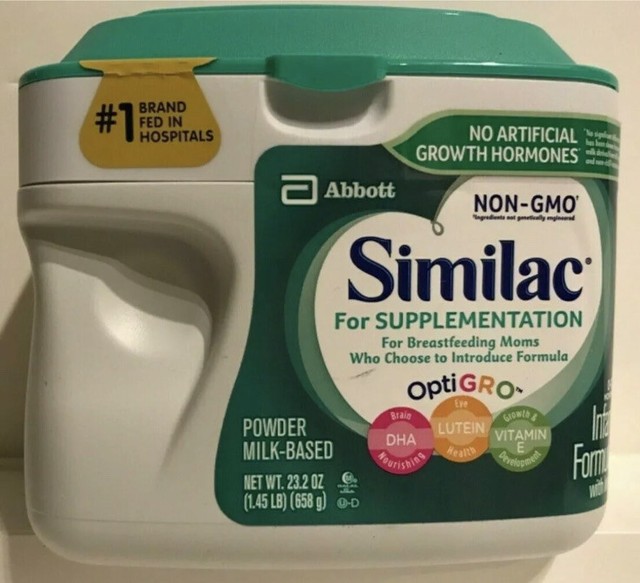 4 SIMILAC POWDER MILK BASED INFANT FORMULA FOR SUPPLEMENTATION GREEN