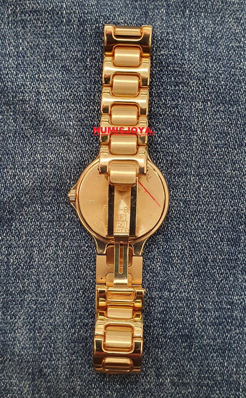 MRS FEAST GOLD WATCH. Weight 44 gr. Reference 259/3. OFFICIAL 2 YEAR WARRANTY.