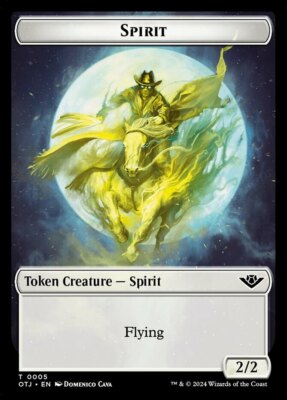 Spirit Token (0005) Light Play, English Magic the Gathering MTG Spirit Token (0005) Light Play, English Magic the Gathering MTG
