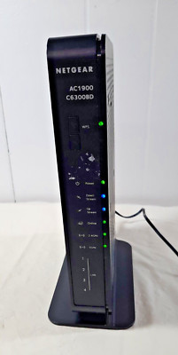 Netgear C6300BD AC1900 DOCSIS 3.0 Cable Modem Wi-Fi Router Xfinity Comcast