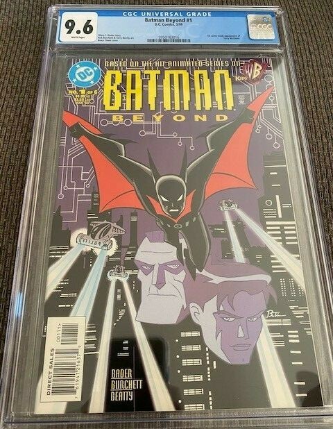 BATMAN BEYOND #1 DC 1999 CGC 9.6. First Appearance Of Terry