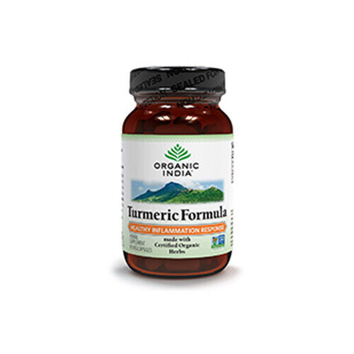 Turmeric Formula 90 Vcaps By Organic India - Picture 1 of 1
