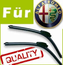 2 Scheibenwischer Wischerblätter FLEX für Alfa Romeo 75 1986-1993 45/45cm