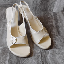 Elegant White Women's Sandals