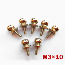 M3*10 Nickel-Plated Ball Head Screws Round Head Bolt Printer Accessories Screw