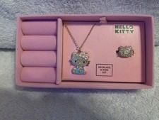 Sanrio Hello Kitty Necklace Ring Set