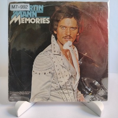 Martin Mann   Memories, 7'' Vinyl (F/F), Telefunken, M7-992
