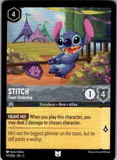 Stitch - Team Underdog Shimmering Skies 171/204 Uncommon Lorcana Near Mint