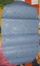 Non Slip Silicon Shower Foot Scrubber Bath Mat Strong Suction UK Sale