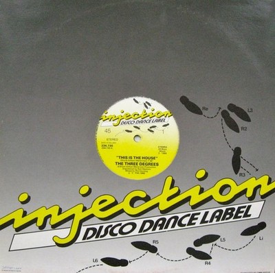 The Three Degrees - This Is The House (12'', Gen)