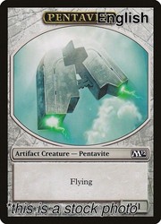 Pentavite Token #7 Magic 2012 (M12) MTG