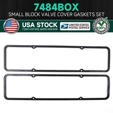 SBC Valve Cover Gaskets Compatible For SBC Chevy 283 305 327 350 383 400 7484BOX