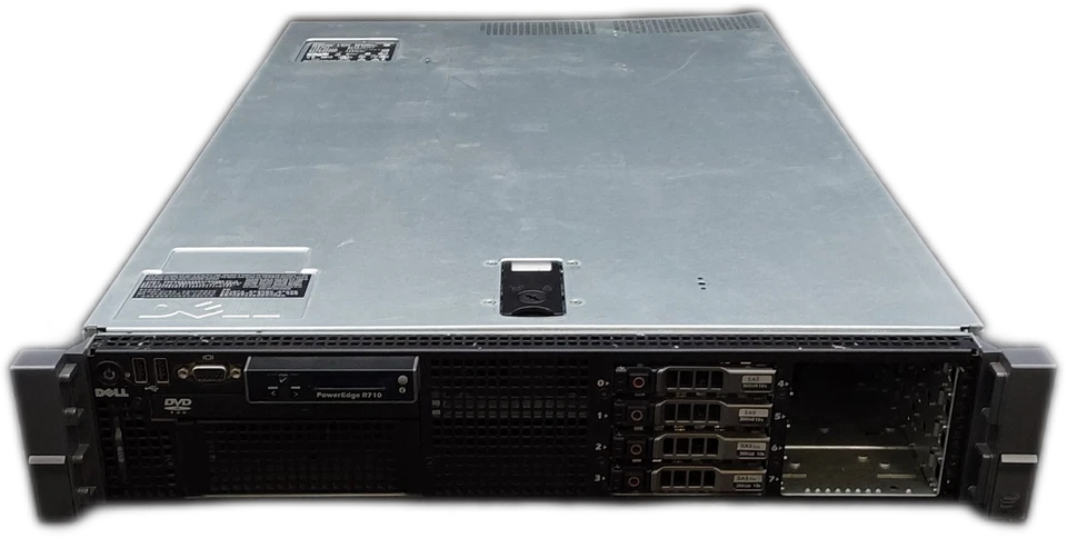 Dell PowerEdge R710 2x Xeon 2.27GHz 28GB DDR3 Server No HDD - Image 2 of 4