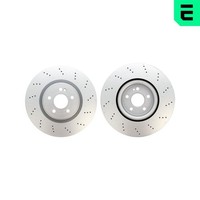 2X Optimal Bremsscheibe BS-9666HC FüR Mercedes Klasse W177 V177 Sports Tourer