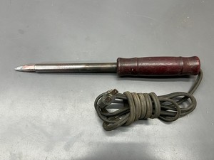 (L) VINTAGE VULCAN NO. 20 50 WATT HEAVY DUTY SOLDERING IRON - TESTED VG - USA