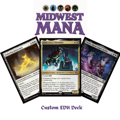 Dark Leo & Shredder Custom Commander Deck MTG EDH Orzhov Ninjas Sneak | eBay Dark Leo & Shredder Custom Commander Deck MTG EDH Orzhov Ninjas Sneak | eBay