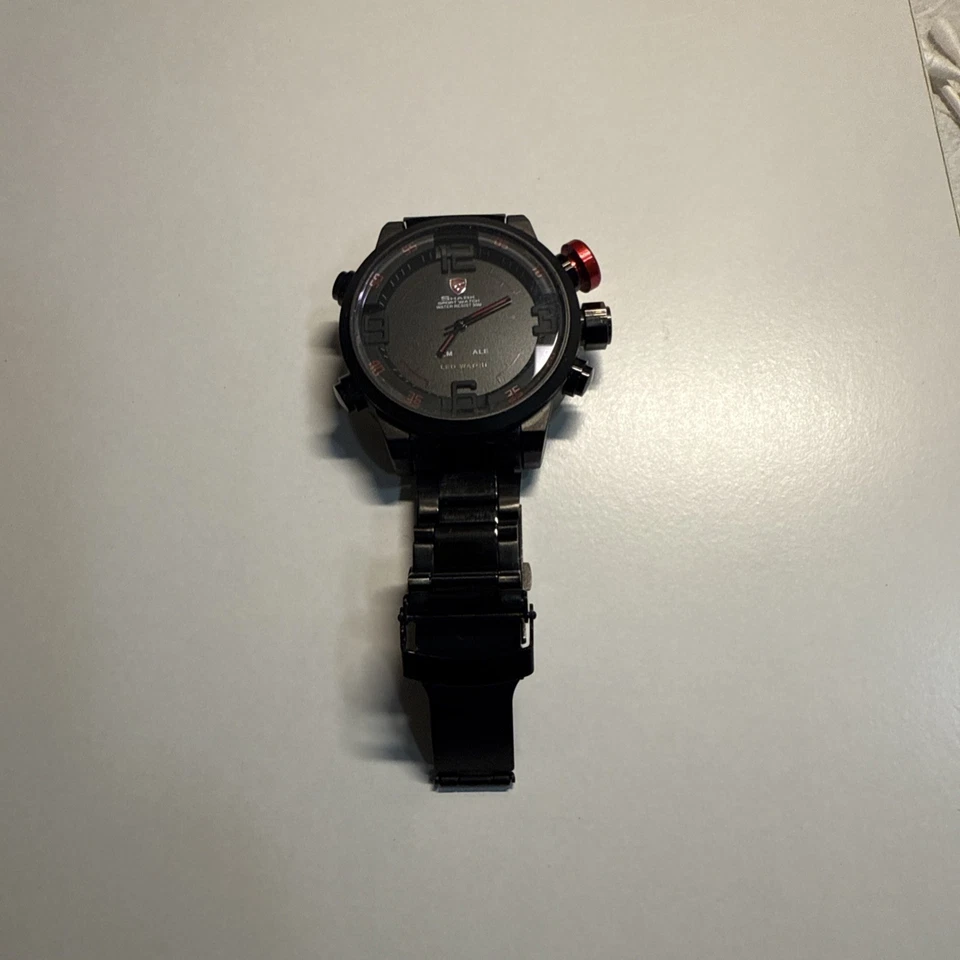 Reloj Hombre Cuarzo SHARK DS011S, Batería Nueva, Resistente al Agua, Excelente Estado Foto 3 de 4