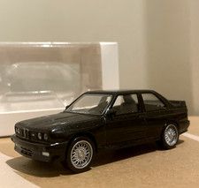 Diecast Norev BMW M3 E30 Series 3 Black 1/43 Metal Car New in Box