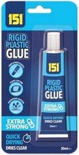 151 Extra Strong Rigid Hard Plastic Glue 30ml Waterproof Adhesive