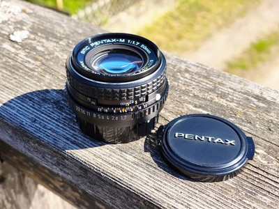 Pentax-M 50mm 1:1.7   Asahi SMC Objektiv   Pentax K   Zustand sehr gut