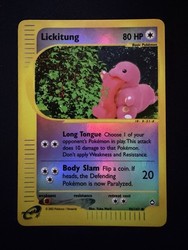 Lickitung 090/147 Aquapolis Reverse Holo