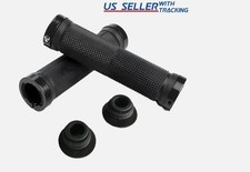 Ergonomic Rubber Bicycle Handlebar MTB Mountain Bike Grips Cycling Lock-On Ends