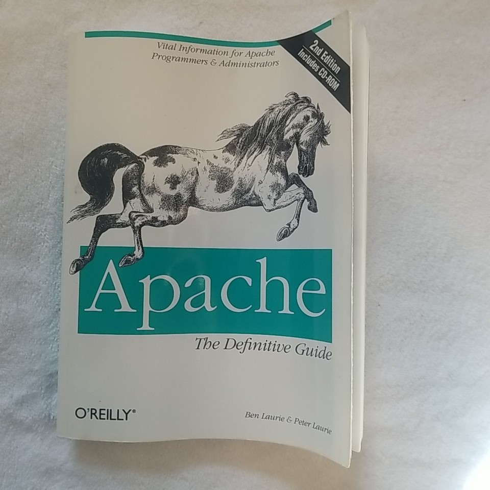 Apache: The Definitive Guide (1999) O’Reilly – Laurie & Laurie – Vint Paperback