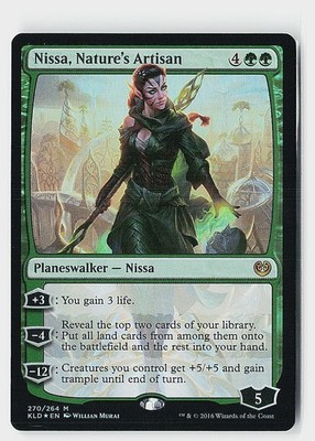 Nissa, Nature's Artisan Foil M Kaladesh 270 NM