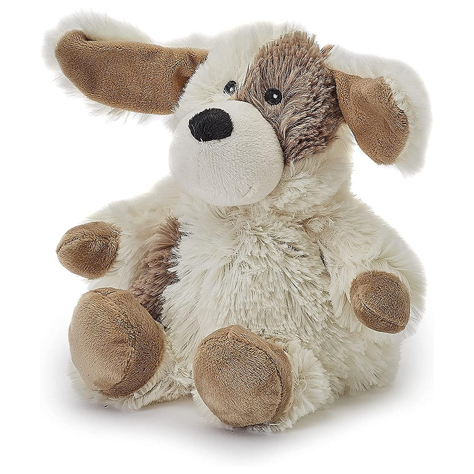 Microwavable Heatable Hot Cold Heat Pack Soft Toy Lavender  Junior 9"" Puppy