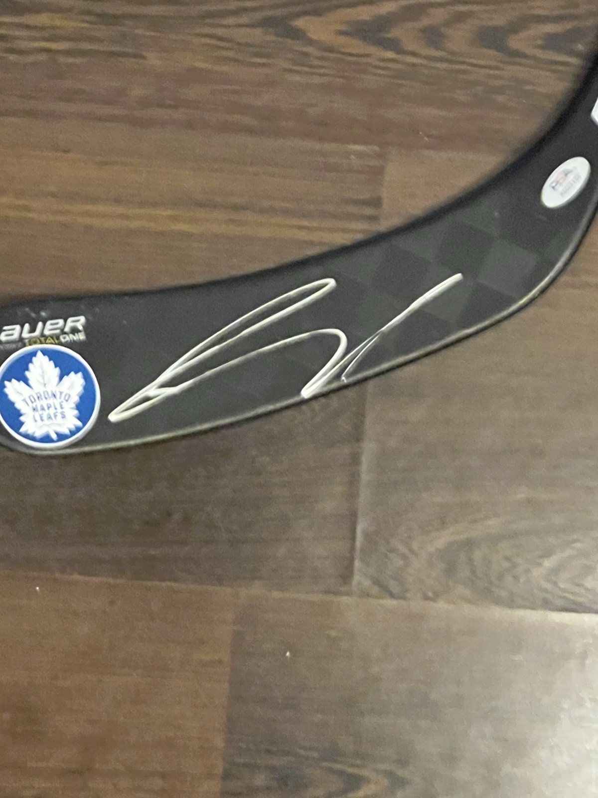 Auston Matthews Toronto Maple Leafs Autographed Hockey Stick W/ PSA COA view 5