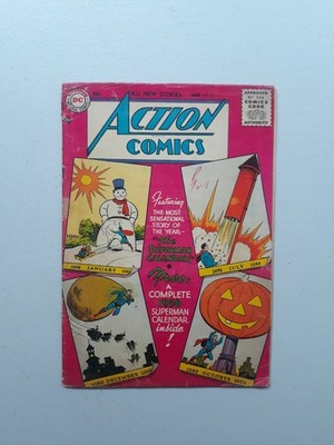 Action Comics 212 DC Comics Golden Age Superman 1956