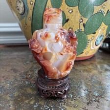 玛瑙主中国古董花瓶| eBay