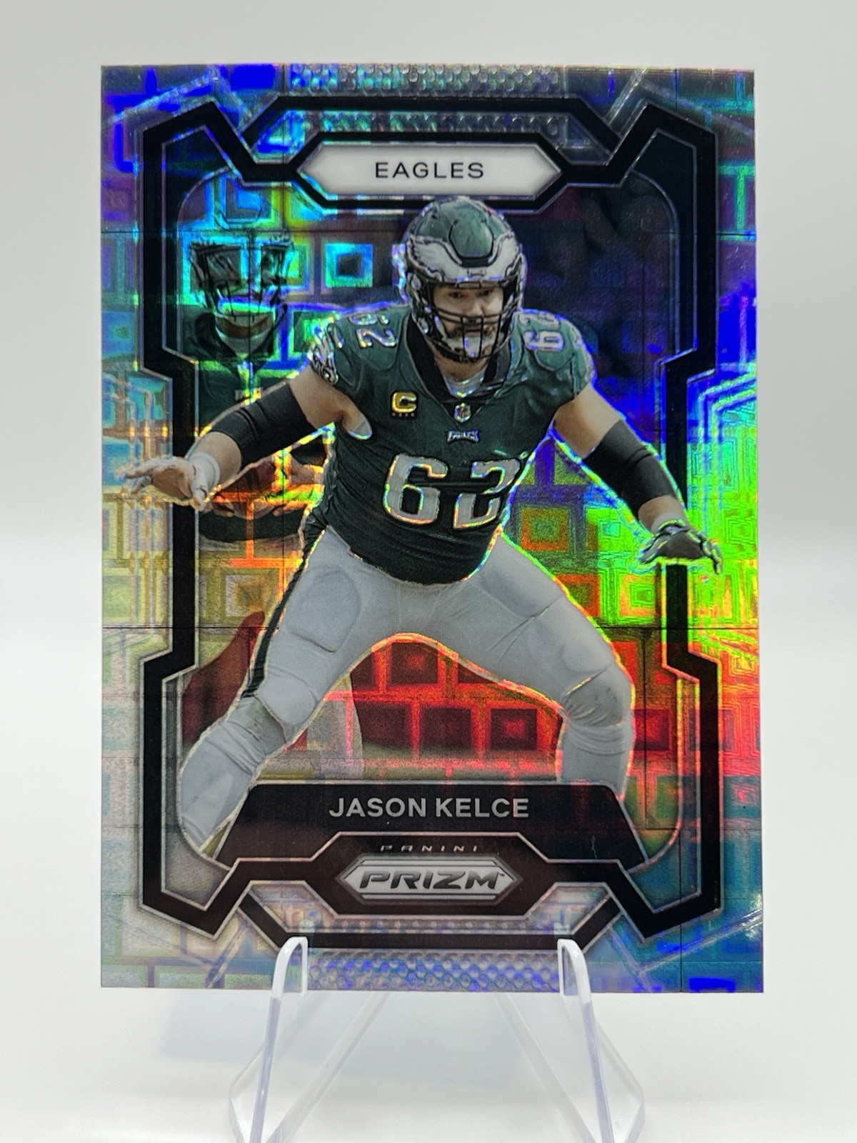 2023 Panini Prizm Pandora Prizm #245 Jason Kelce Serial #/400