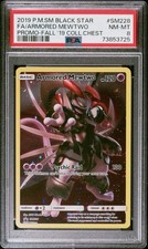 Pokemon Armored Mewtwo Full Art Holo PSA 8 Black Star Promo Rare SM228 PSA 8 on eBay