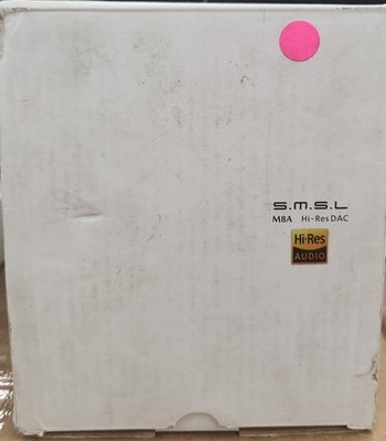 S.M.S.L M8A 2nd XMOS ES9028Q2M 32Bit/768KHz DSD512 USB DAC Open box