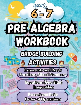 Summer Bridge B Summer Math Pre Algebra Workbook Grade 6-7 Bridge  (Taschenbuch)