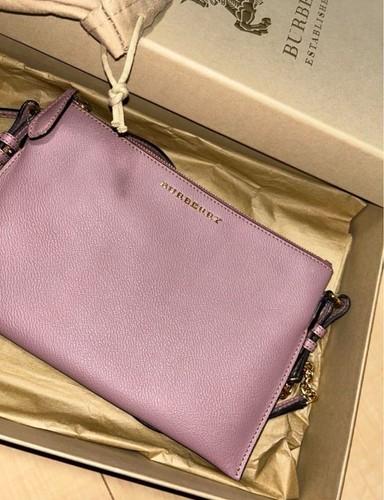 Burberry Shoulder Bag Clutch Dusty Pink Logo Pink Bag Chain Brand Party