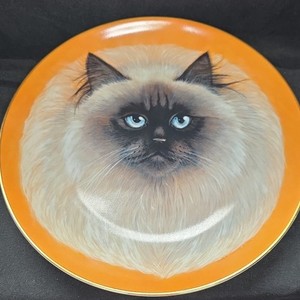 Curator Collection Dynasty Cat Collector Plate by John Egbert Porcelain