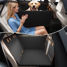 Back Seat Extender for Dogs - Waterproof Dog Car Seat Cover for Back Seat
