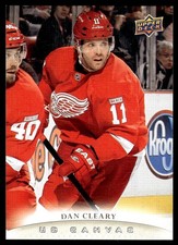 2011-12 Upper Deck UD Canvas Dan Cleary Detroit Red Wings #C146