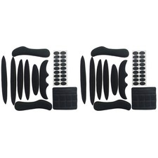 2X Imbottiture per Casco da Ciclismo Spugna Sigillata Casco da Bicicletta d9075