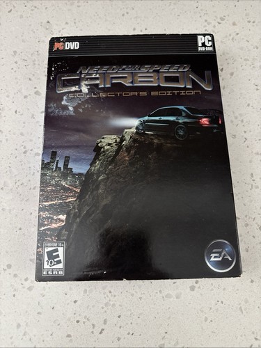 Need for Speed: Carbon Collector's Edition For PC 2006 Case, Manual, Both Discs