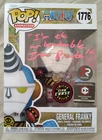 Funko Pop! One Piece General Franky Glow Chase Autographed Chalice Exclusive #1…