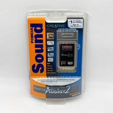 VTG Creative Blaster Audigy 2 ZS Notebook Sound Card PCMCIA Open Box SB05330C